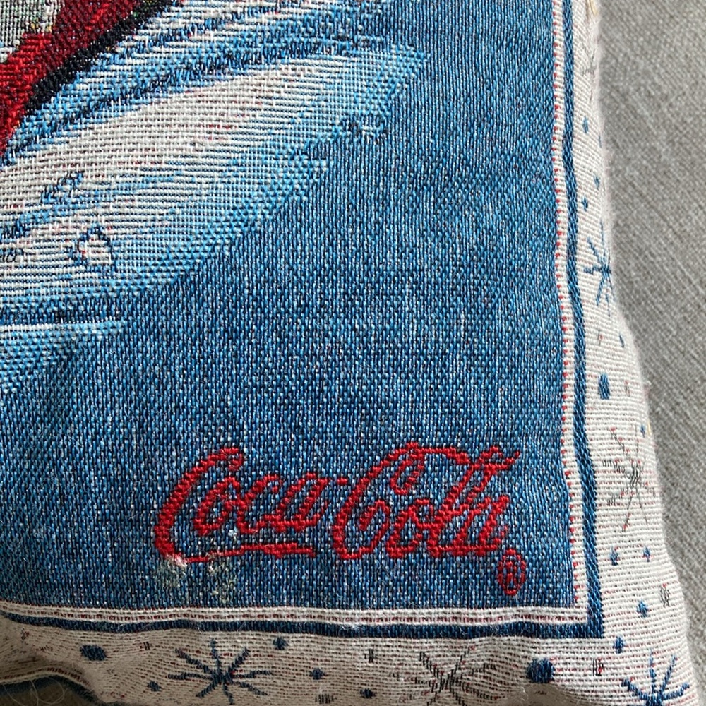Vintage Coca-Cola Cushion - Picture 3 of 4